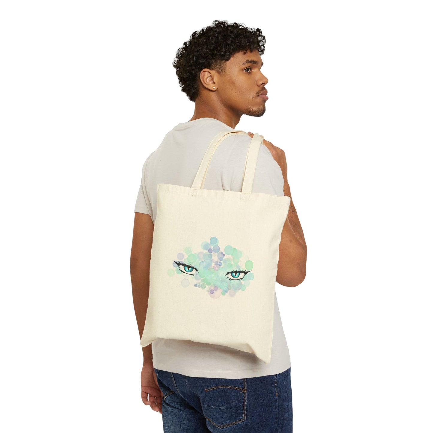 Alpha Eyes | Canvas Tote Bag