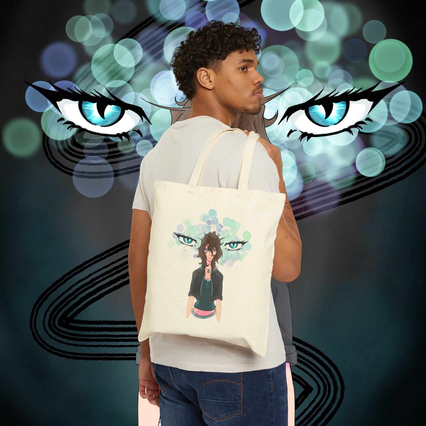 Alpha Eyes | Canvas Tote Bag