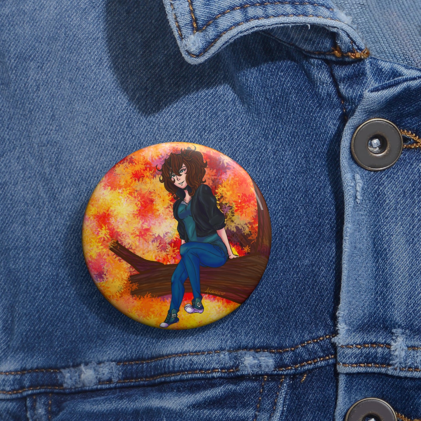 Autumnal Lumen | Button Pins
