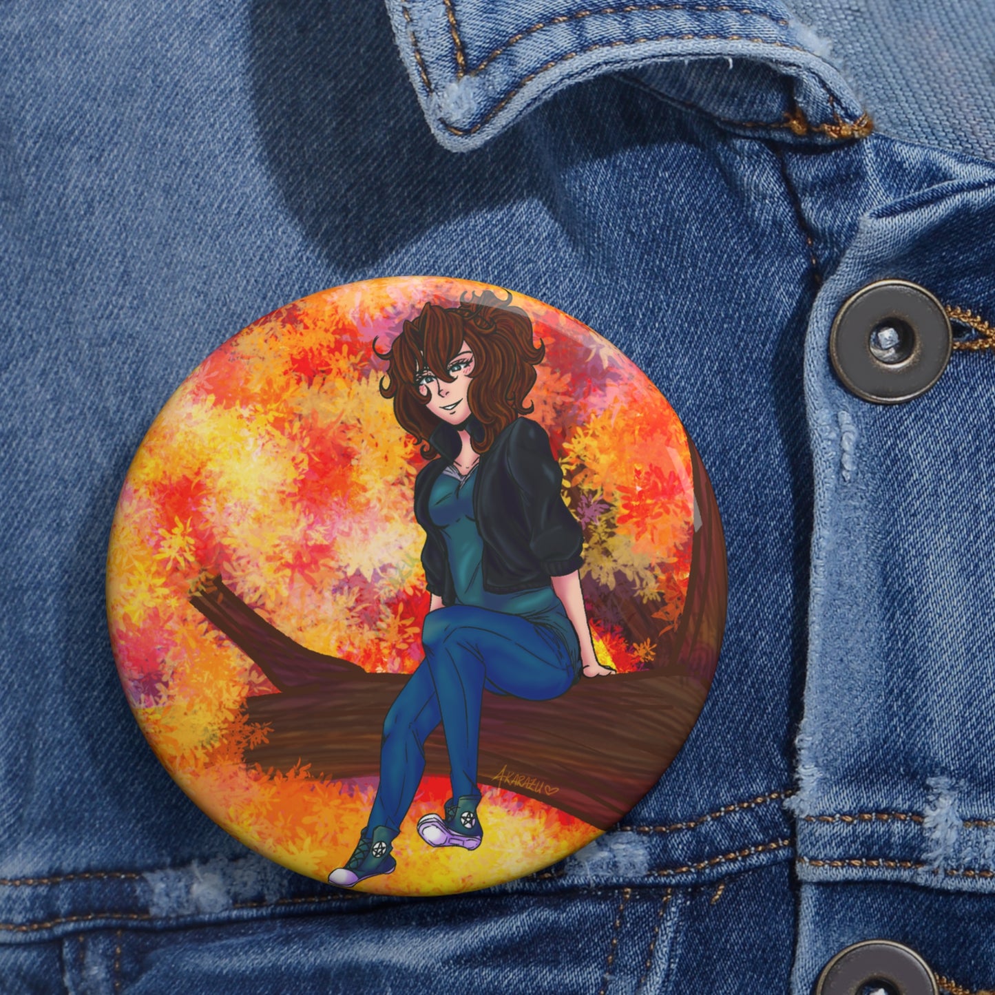 Autumnal Lumen | Button Pins