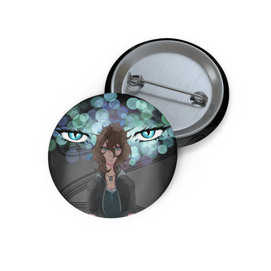 Alpha Eyes | Pin Buttons
