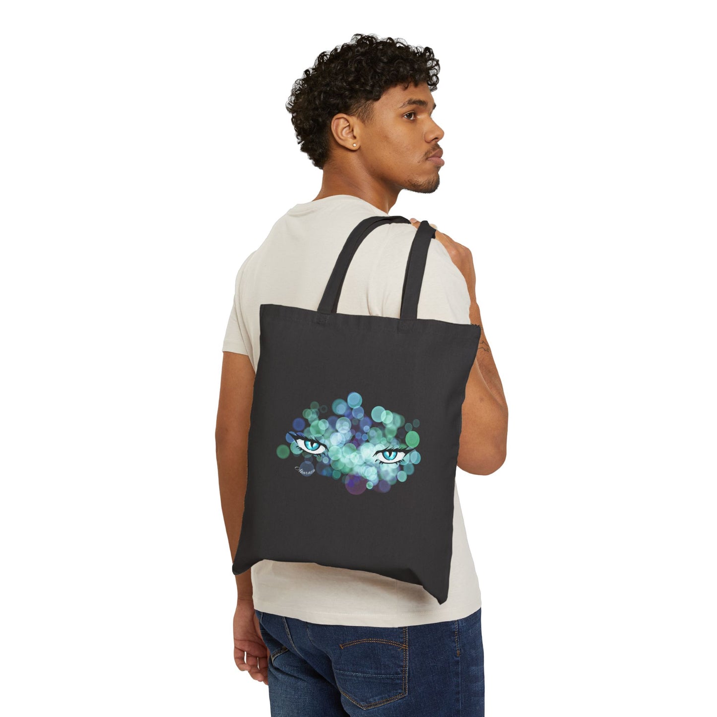 Alpha Eyes | Canvas Tote Bag