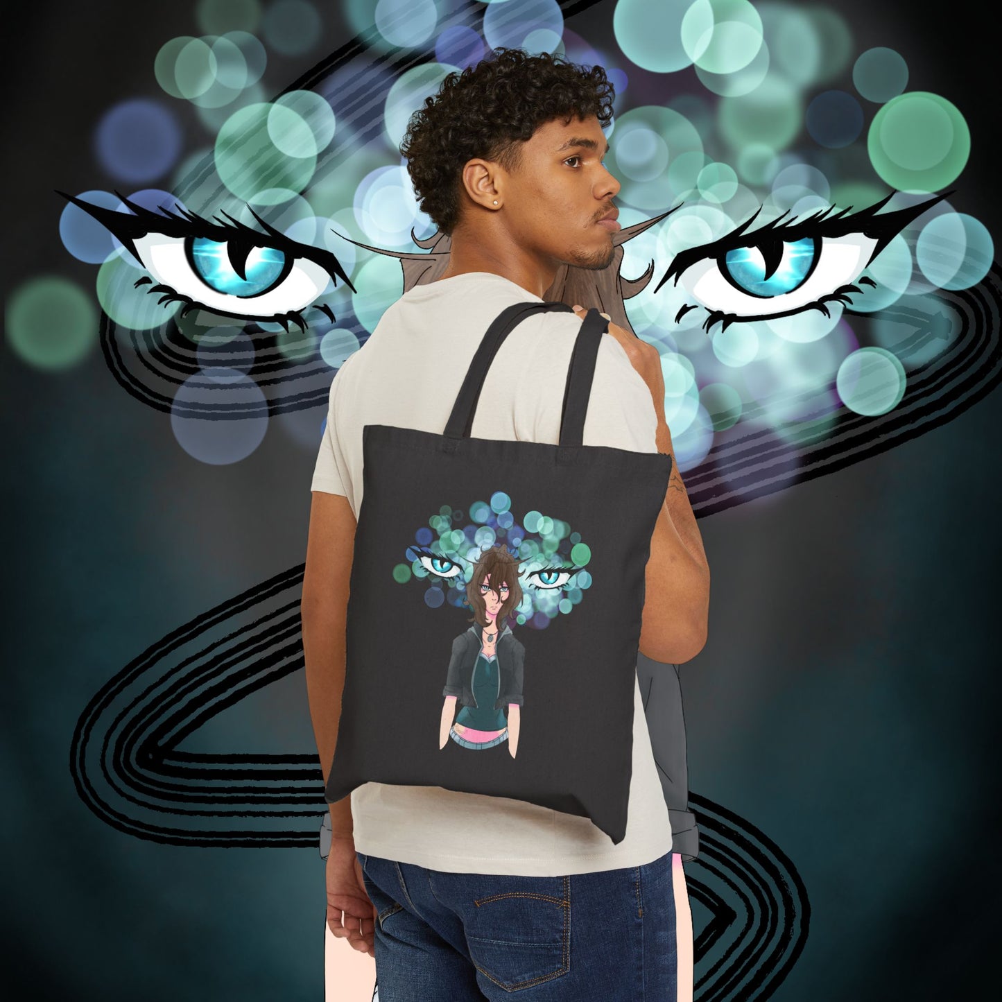 Alpha Eyes | Canvas Tote Bag