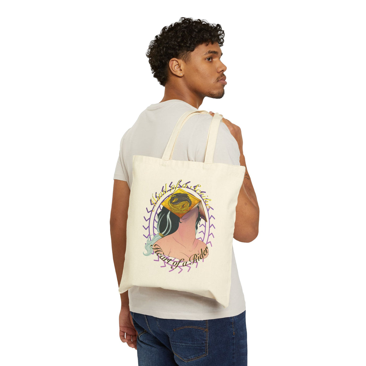 Heart of a Rider | Tote Bag