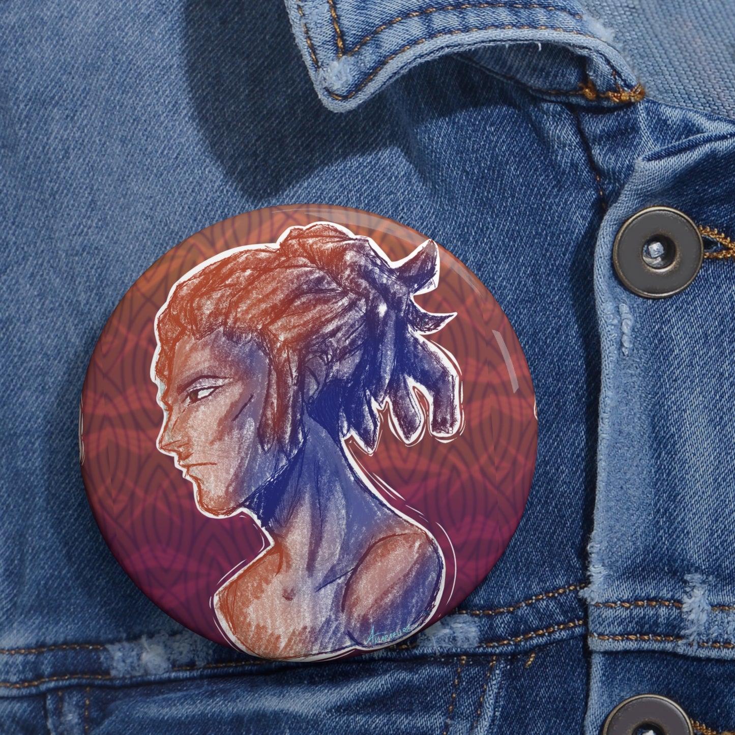 Angel Cornelius (Blaze) | Button Pins