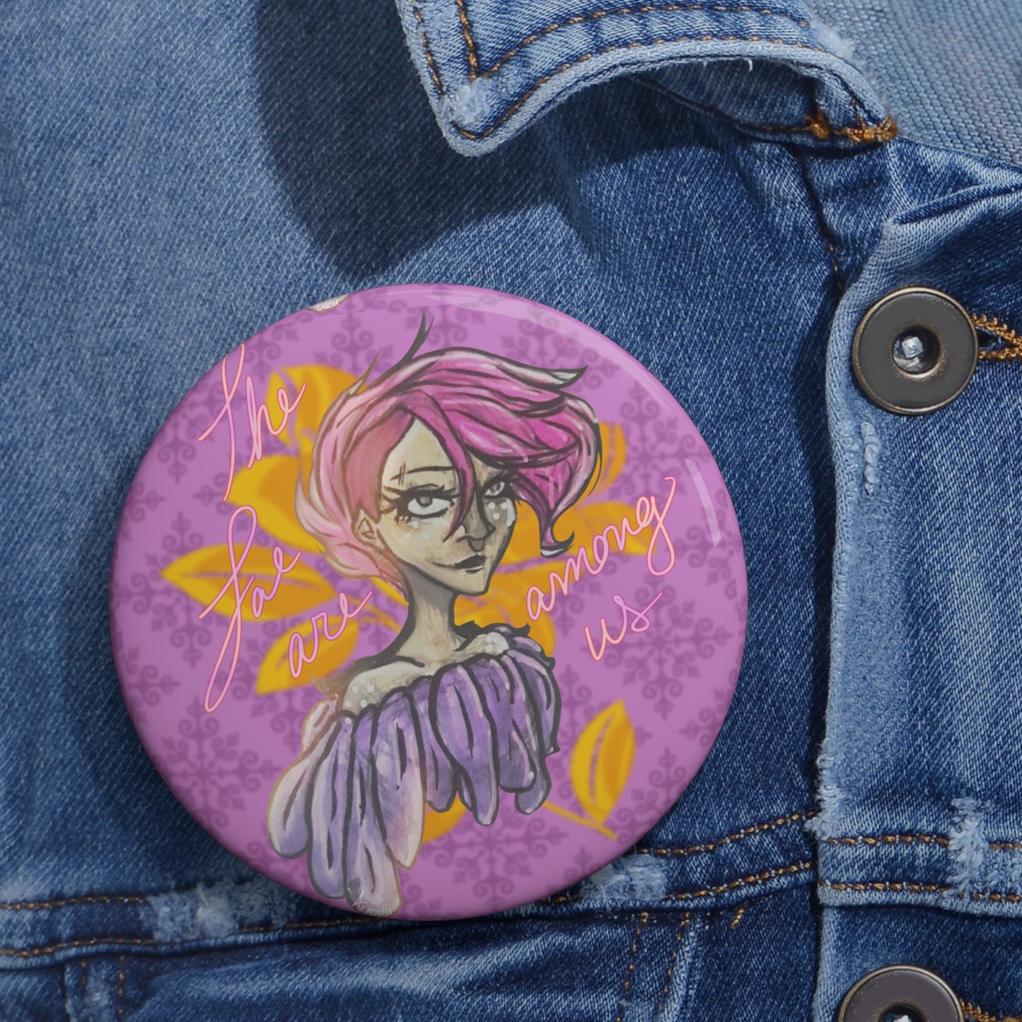 Fae Among Us | Button Pins