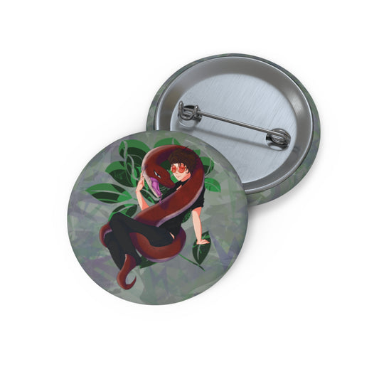 Seraphina & the Serpent | Pin Buttons