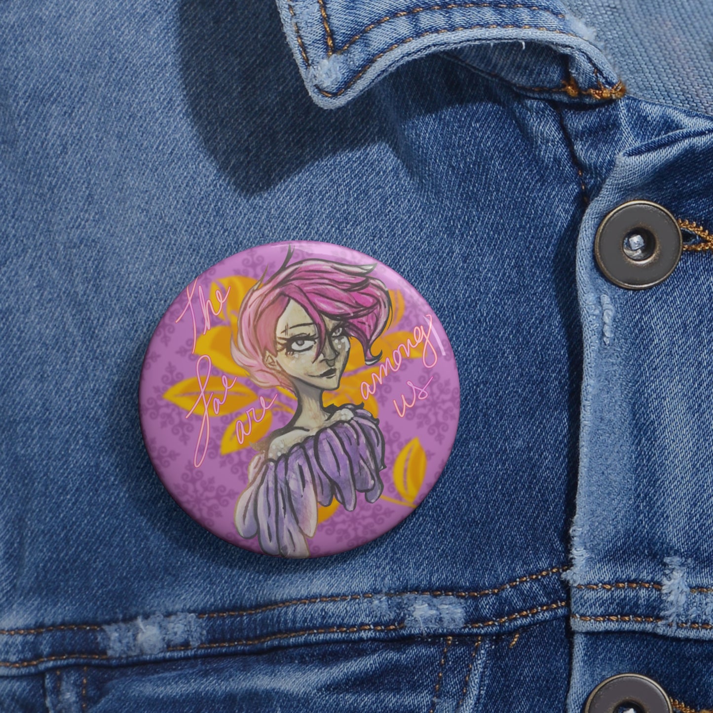 Fae Among Us | Button Pins