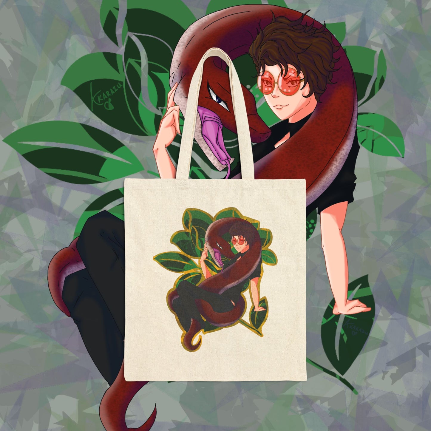 Seraphina & the Serpent | Tote Bag