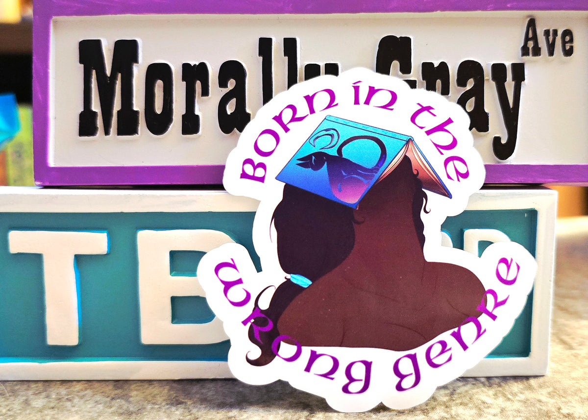 "Born in the Wrong Genre" Sticker
