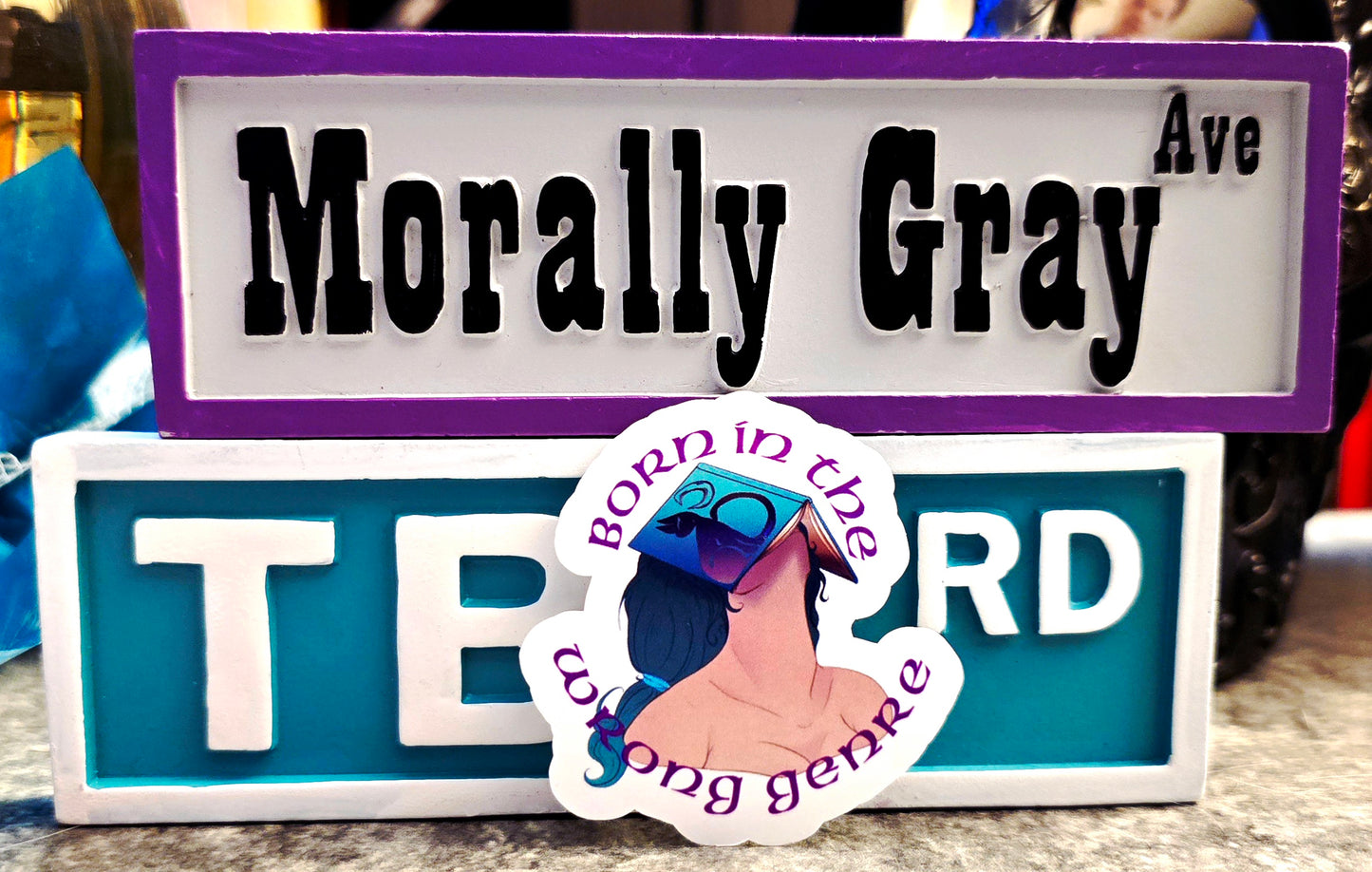 "Born in the Wrong Genre" Sticker